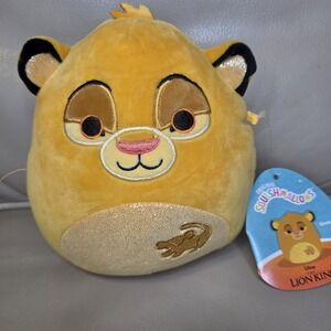 Squishmallows The Lion King Simba Disney Plush Stuffed Jazwares 8"